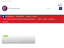 Tablet Screenshot of convictus.ee